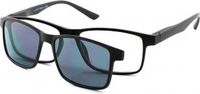 MPG Leesbril KLH144 Met Zonneclip-Zwart 2-+1.50