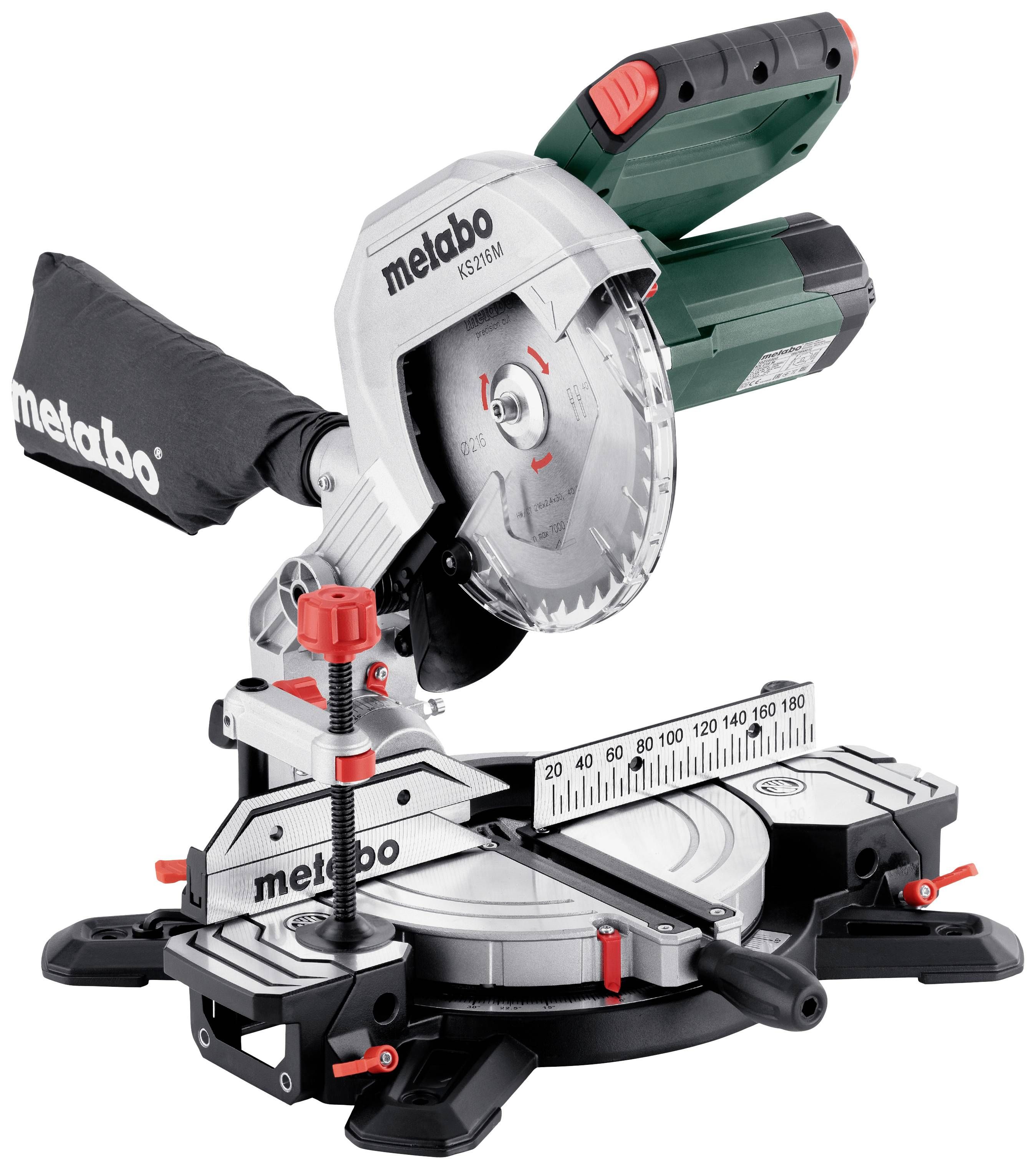 Metabo KS216M - Afkortzaag - 1100 W - 216 mm - 610216000