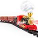 Kersttrein Elektrische kersttrein met licht en geluid - Accessoires voor kerstdorpjes - Miniatuur kersttrein - Kerstdecoratie - Elektrische kersttrein - Kersttrein met lichtjes - Kersttrein met geluid - Miniatuur kersttrein
