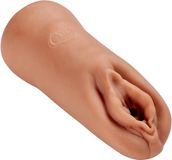 Personal Cloud 9 Persoonlijke Beaded Masturbator met Dubbele Uiteindes tan
