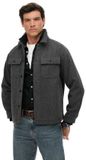Superdry - The Merchant Store - Visgraat Overshirt - Heren - Lange mouwen shirts