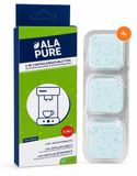 Alapure tablettes détartrantes 2-en-1, convient pour Siemens 0312530 / TZ80002 / 312530 (3 pièces)