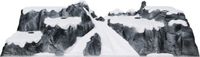 My Village Basis kerstdorp skipiste 120x40cm