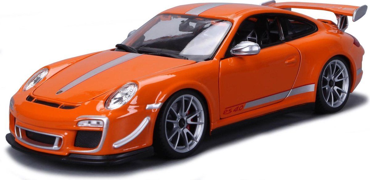 Bburago Porsche 911 GT3 RS 4.0 2012 Limited edition 3000 stuks - modelauto - schaal 1:18 - oranje