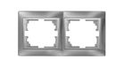 Elektrische Europa ERP72AU frame met 2 elementen ZILVER SERIE EUROPA