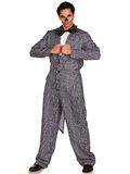 Leg Avenue Pinstriped Tux Jumpsuit Heren Kostuum, XL