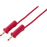 VOLTCRAFT MSB-132 1m rot Meetsnoer Stekker 4 mm Stekker 4 mm 1 m Rood 1 stuk(s)