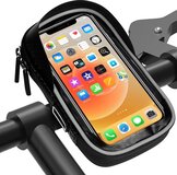 CoverMore Telefoonhouder Fiets - Universeel en Schokbestendig voor GSM - Handsfree bellen - 360° Draaibaar - Smartphone Houder Fiets - Iphone - Samsung - Huawei