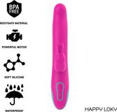 HAPPY LOKY Pluto Rabbit Vibrator and Rotator Watchme Wireless Technology Compatible Roze