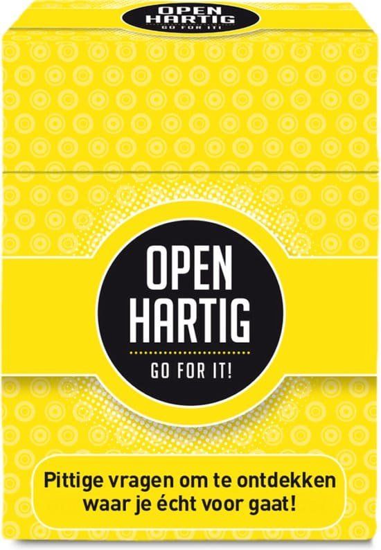 Openhartig Go For It! - Gespreksstarter - Standaard editie - Nederlands/Engels