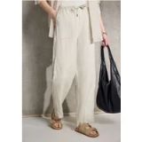 Pantalon en lin droit