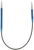 KnitPro Zing aiguilles circulaires asymétriques 10" (25cm) | 4mm