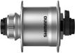 Shimano Dynamo naaf DH-UR708-3D zilver/zwart