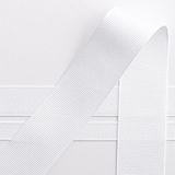 Italian Options Grosgrain lint, rol van 38 mm x 10 meter, wit