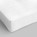 Max Color Bedlaken met hoeken, 25 cm, wit, 2-zits