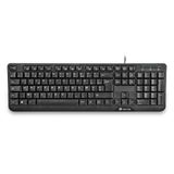 NGS FunkyV3 AZERTY FR Zwart USB Toetsenbord