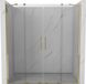 Mexen Velar Duo porte de douche coulissante 200 cm, transparent, or
