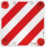 Lampa Markeringsbord uitstekende lading Rood, wit