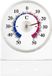 TFA Dostmann TFA Raam Thermometer - analoog - kunststof - wit - 10 x 7 cm - binnen en buiten