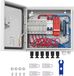 VEVOR Solar Pv-Combinatorbox 6-Snaar 10a voor Zonnepaneelsysteem Stalen Behuizing Ip65
