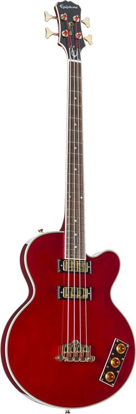 EPIPHONE Allen Woody Rumblekat Bass Wine Red