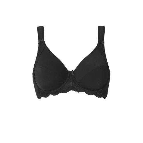 Plaisir +size Beate beugelbh - Zwart - Maat: 5711971004564