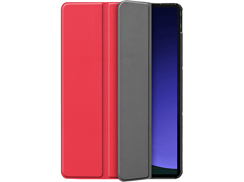 Just In Case Trifold Case Voor Samsung Galaxy Tab S9 / Fe - Rood Tablethoes