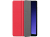 Just In Case Trifold Case Voor Samsung Galaxy Tab S9 / Fe - Rood Tablethoes