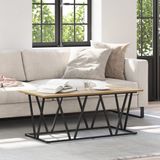 vidaXL Salontafel Artisan Eiken 100 x 50 x 40 cm