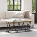 vidaXL Salontafel Artisan Eiken 100 x 50 x 40 cm