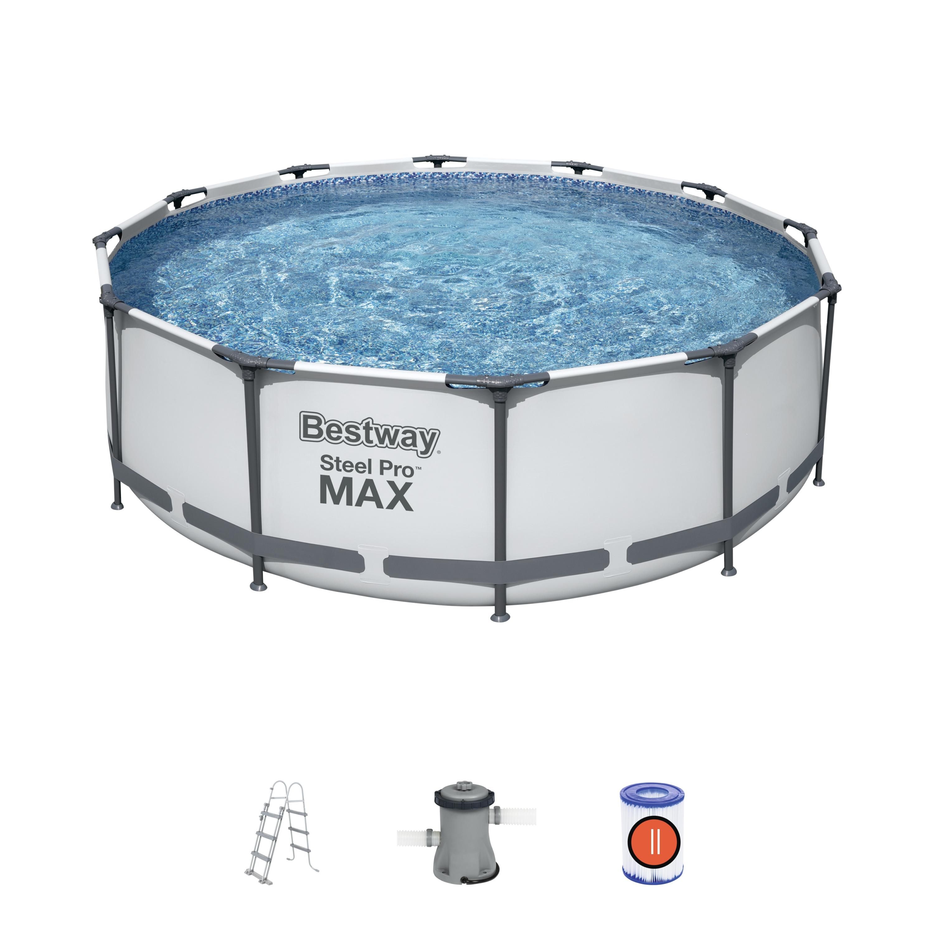 Bestway Steel Pro Max Zwembad - Rond - 366 x 100 cm - 56418