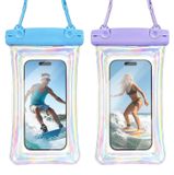 Housse de téléphone étanche pour utilisation sous-marine avec 2 sacs de voyage