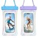 Housse de téléphone étanche pour utilisation sous-marine avec 2 sacs de voyage