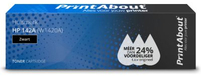PrintAbout Compatible Toner 142A (W1420A) - Black - 1050 pages - for HP LaserJet M110w / MFP M140w