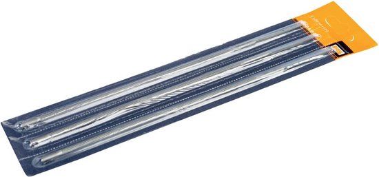 Bahco 168-8-6.3-3P Kettingzaagvijlen, zonder greep, 200 mm, Ø 6,3 mm, verpakking van 3 stuks
