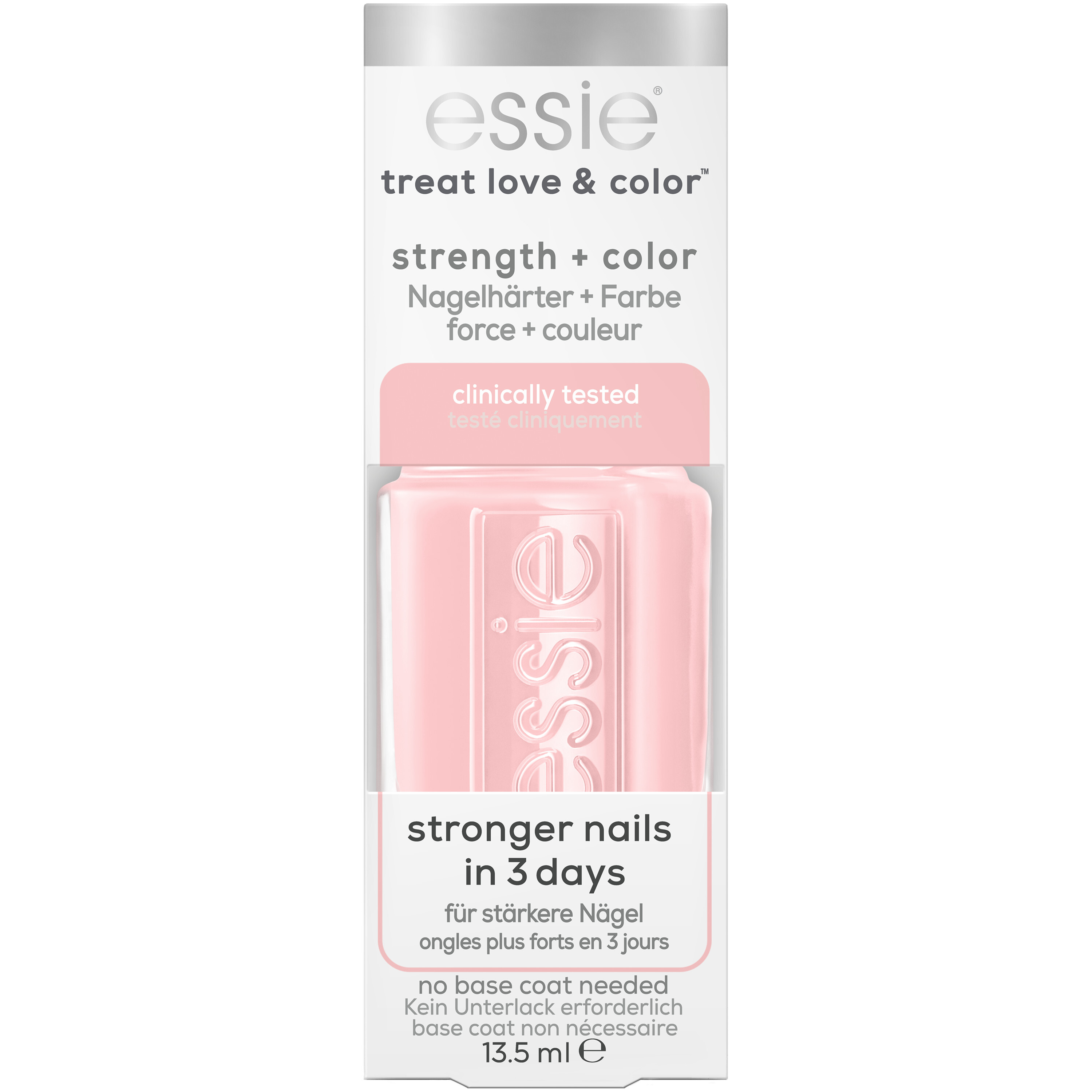 Essie treat love & color - TREAT LOVE & COLOR - 30 minimally modest - roze - nagelverharder met collageen & camellia-extract - 13,5 ml