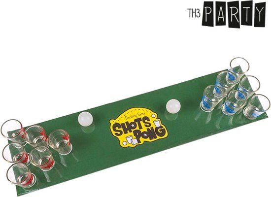 Shot Pong 32x16x6cm 60ml - Multi