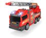 DICKIE Toys Fire Fighter, brandweerauto, speelgoedauto, brandweer, met waterspuitfunctie, ladder, zijpaneel om te openen, licht & geluid, incl. batterijen, 36 cm groot, vanaf 3 jaar