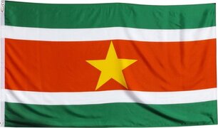 Trasal - vlag Suriname â€“ surinaamse vlag 150x90cm