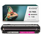Evoke Magenta Toner Cartridge for HP CE740A (40A) - 7300 Pages