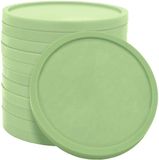CombiCraft blanco gerecycled plastic munten 29mm pastelgroen - per 100 stuks
