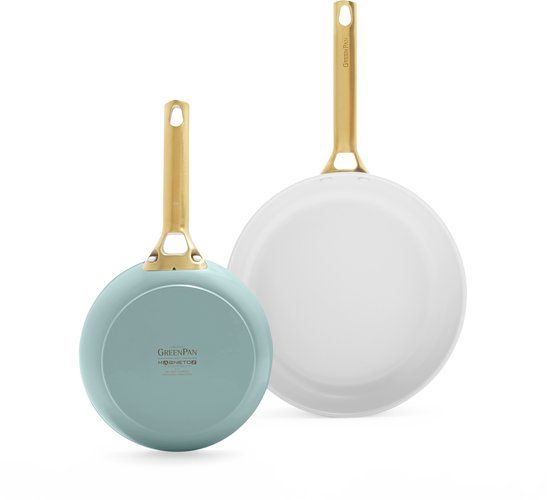 GreenPan Padova Smokey Blue koekenpannenset 2-delig - 20/26cm