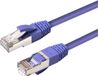 Microconnect MC-SFTP6A0025P netwerkkabel Paars 0,25 m Cat6a S/FTP