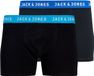 Jack & Jones 2P Rich Heren Boxershorts - Zwart - Maat S