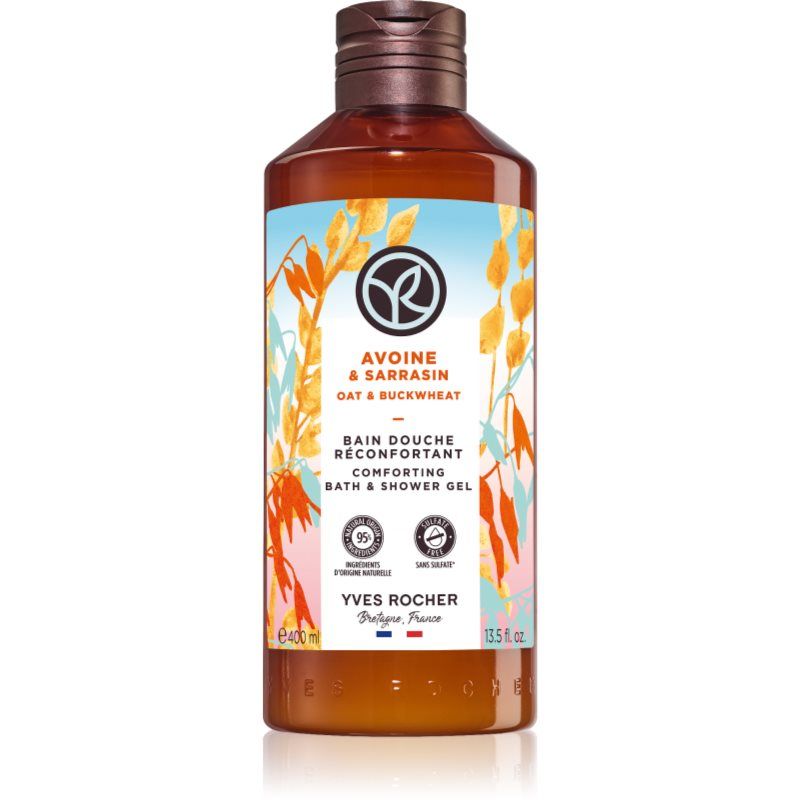 Yves Rocher Bain de Nature Douchegel Haver & Boekweit 400ml