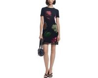 Desigual Mini-robe à imprimé floral - Noir Robes