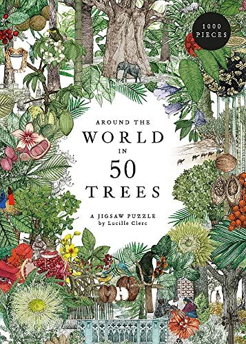 Laurence King Around the World in 50 Trees A Jigsaw Puzzle /anglais