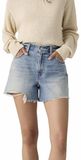 Levi's Ribcage A-lijn shorts voor dames