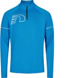 Newline Sweatshirt Core Zip Neck Mannen donkerblauw/grijs Polyester S