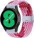 By Qubix Qubix Garmin Venu / Sq / Sq2 / 2 plus - Braided bandje - Roze gemêleerd